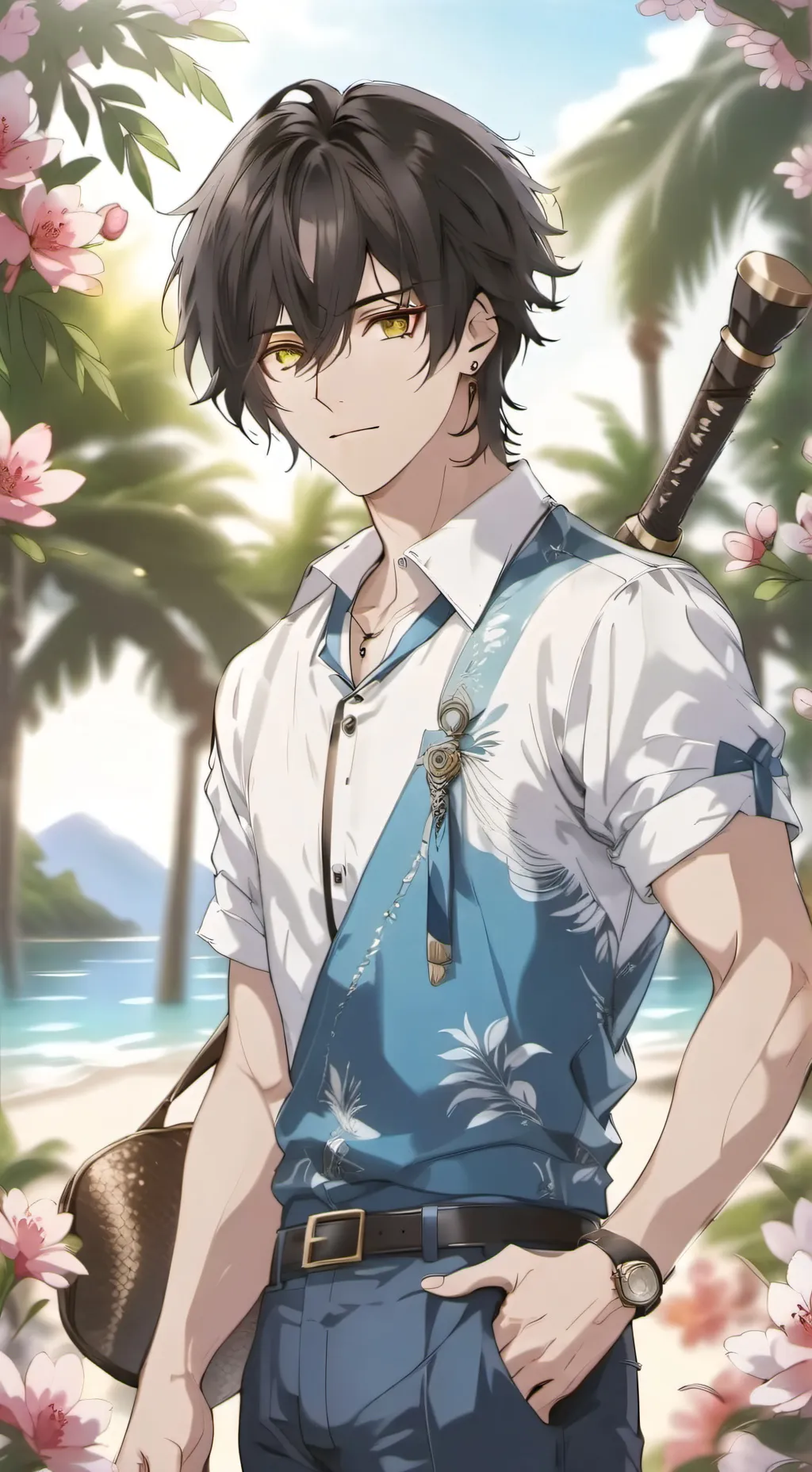 ai character: Axel background