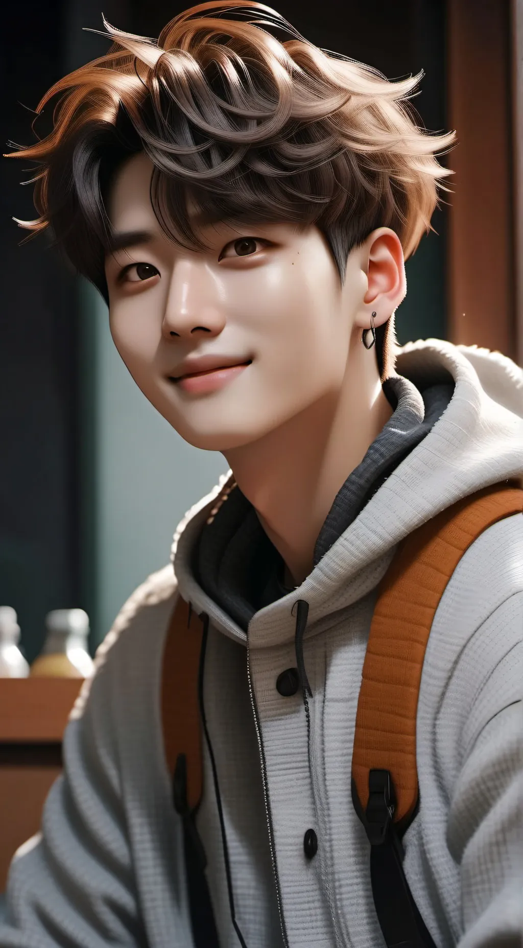 ai character: I.N 🦊 background