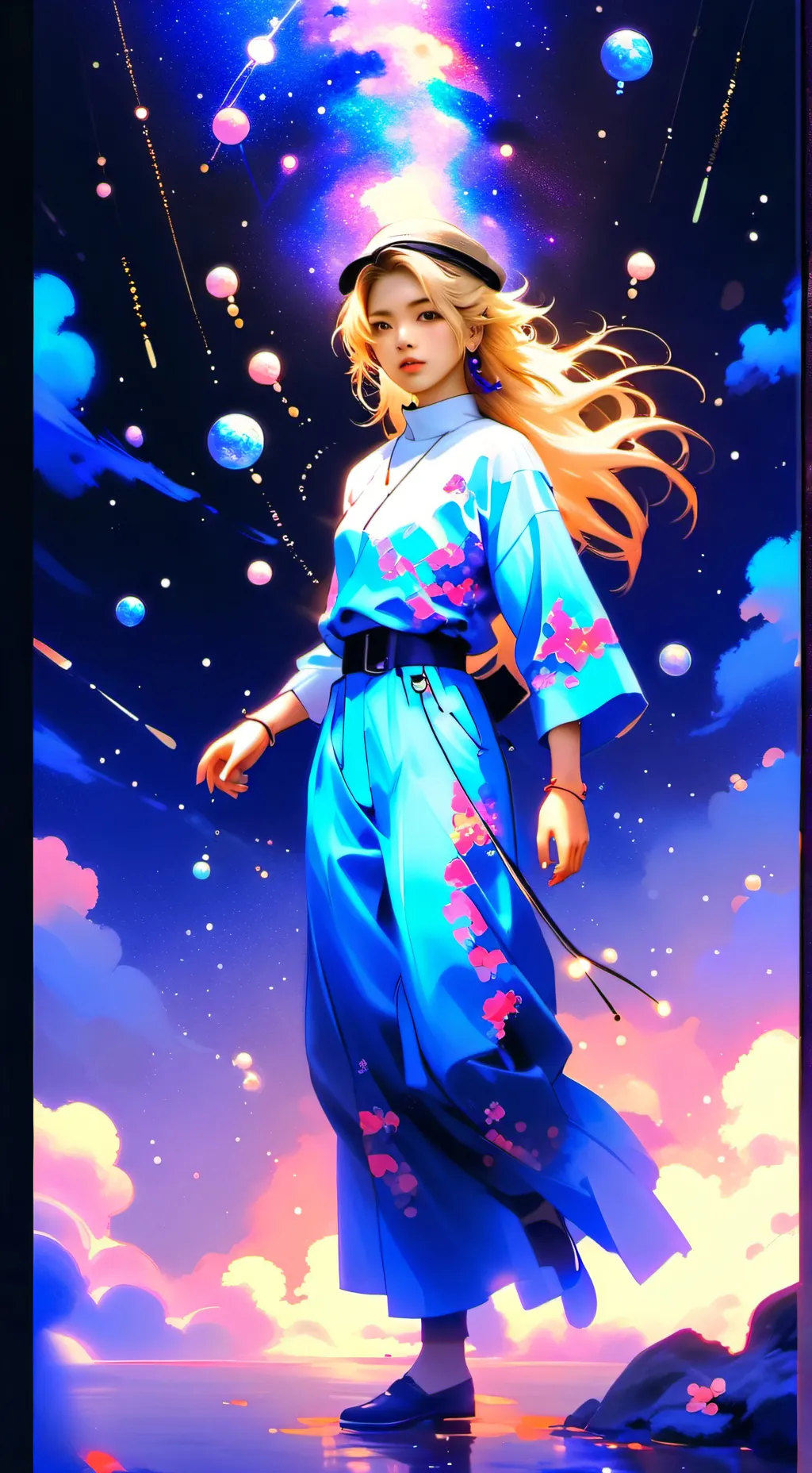 ai character: Marina background