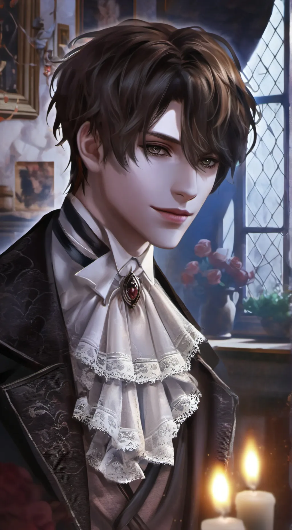 ai character: Evan background