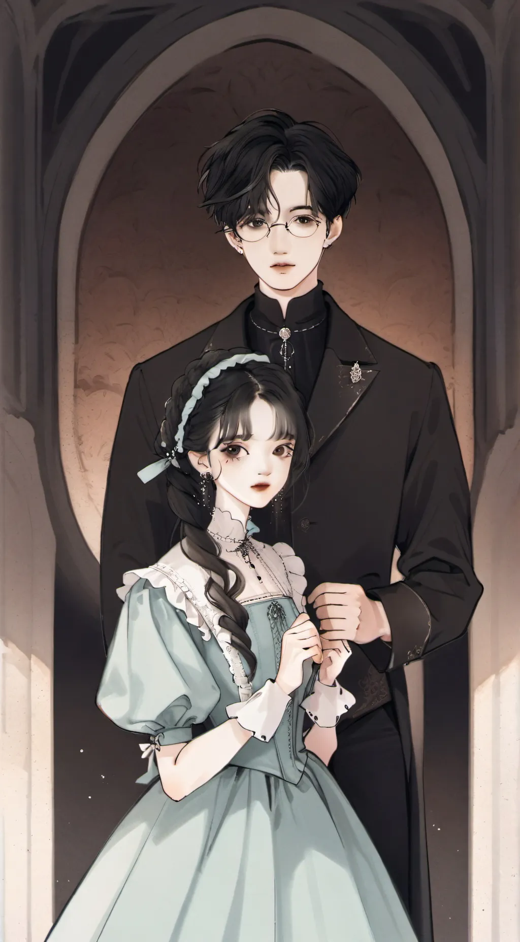 ai character: 𝒹ℯ𝓀𝓊 𝓇ℴℴ𝓂𝒶𝓉ℯ  background