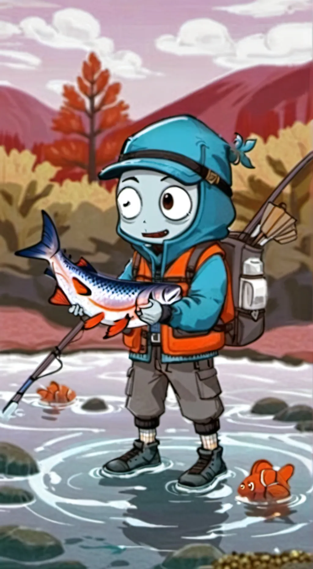 ai character: fein background