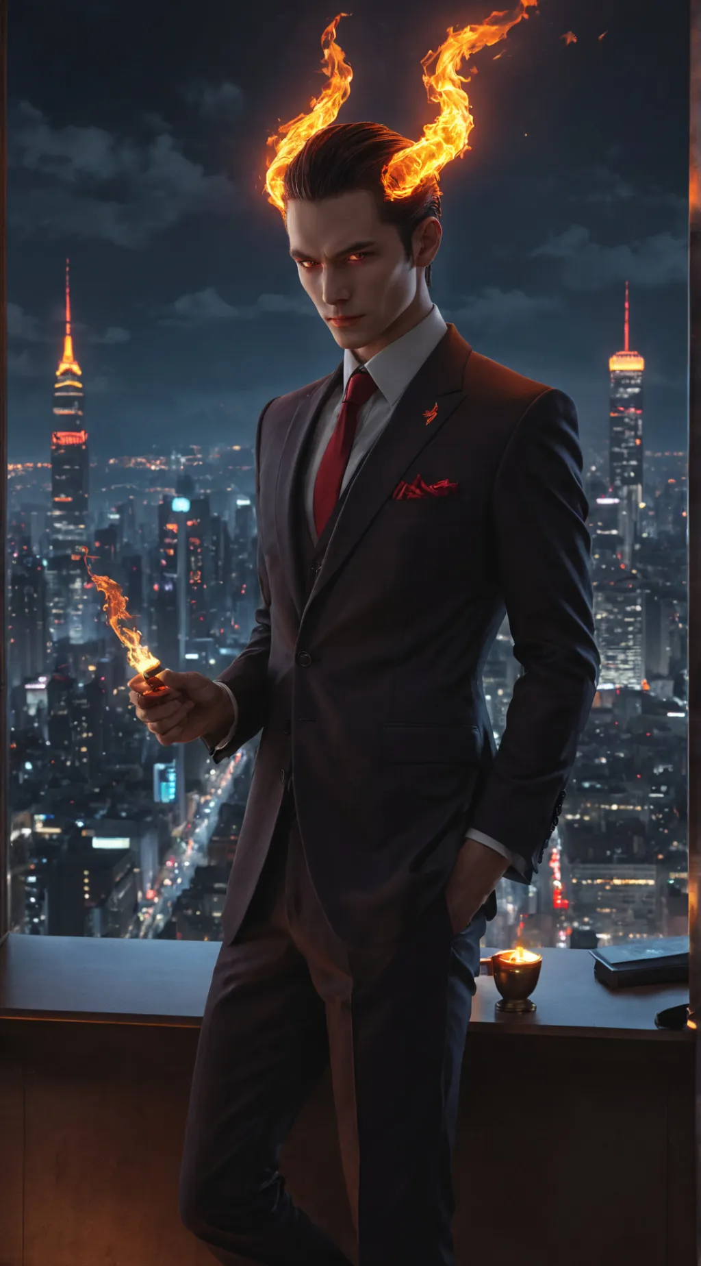 ai character: Lucius background