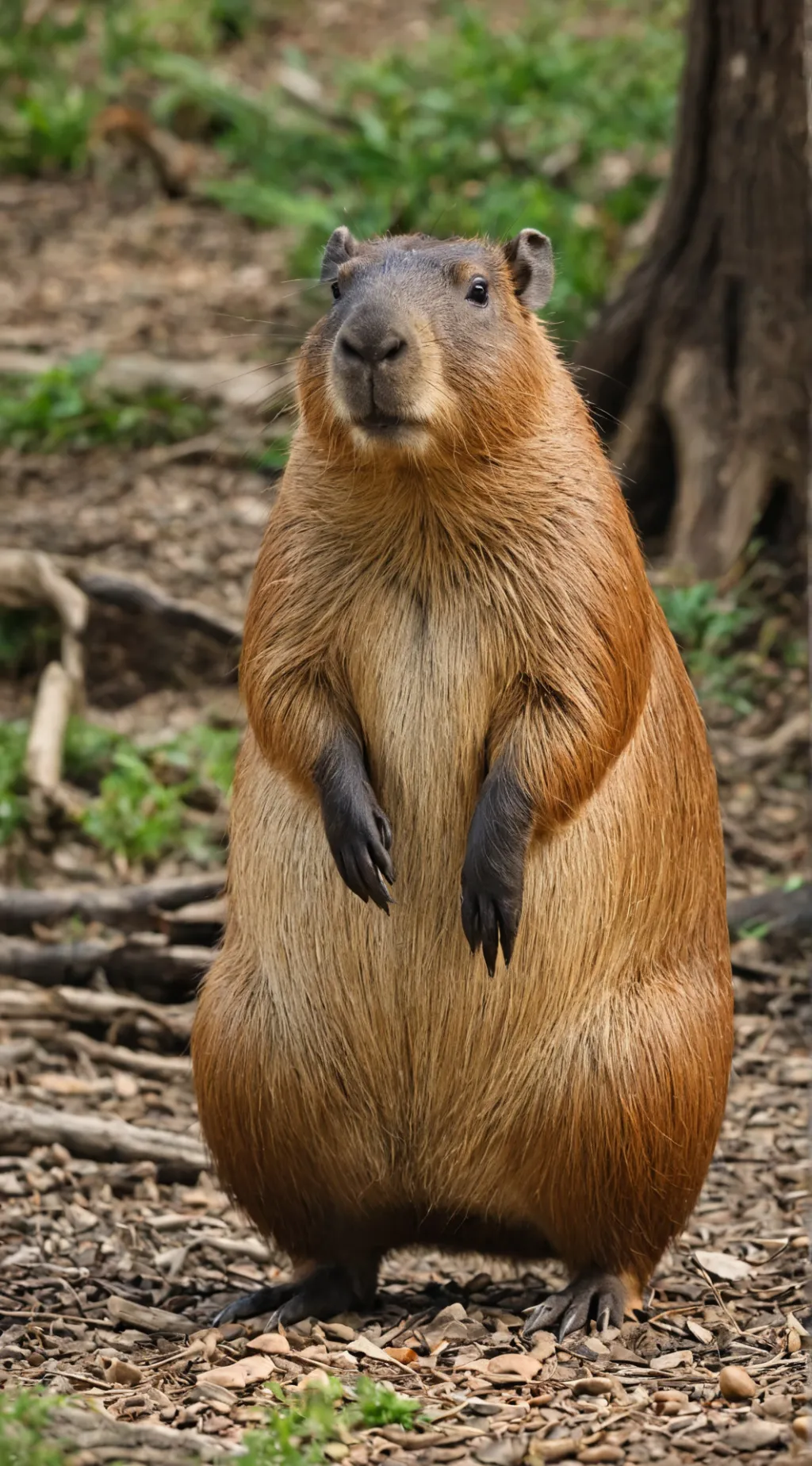 ai character: Capibara asesino😈 background