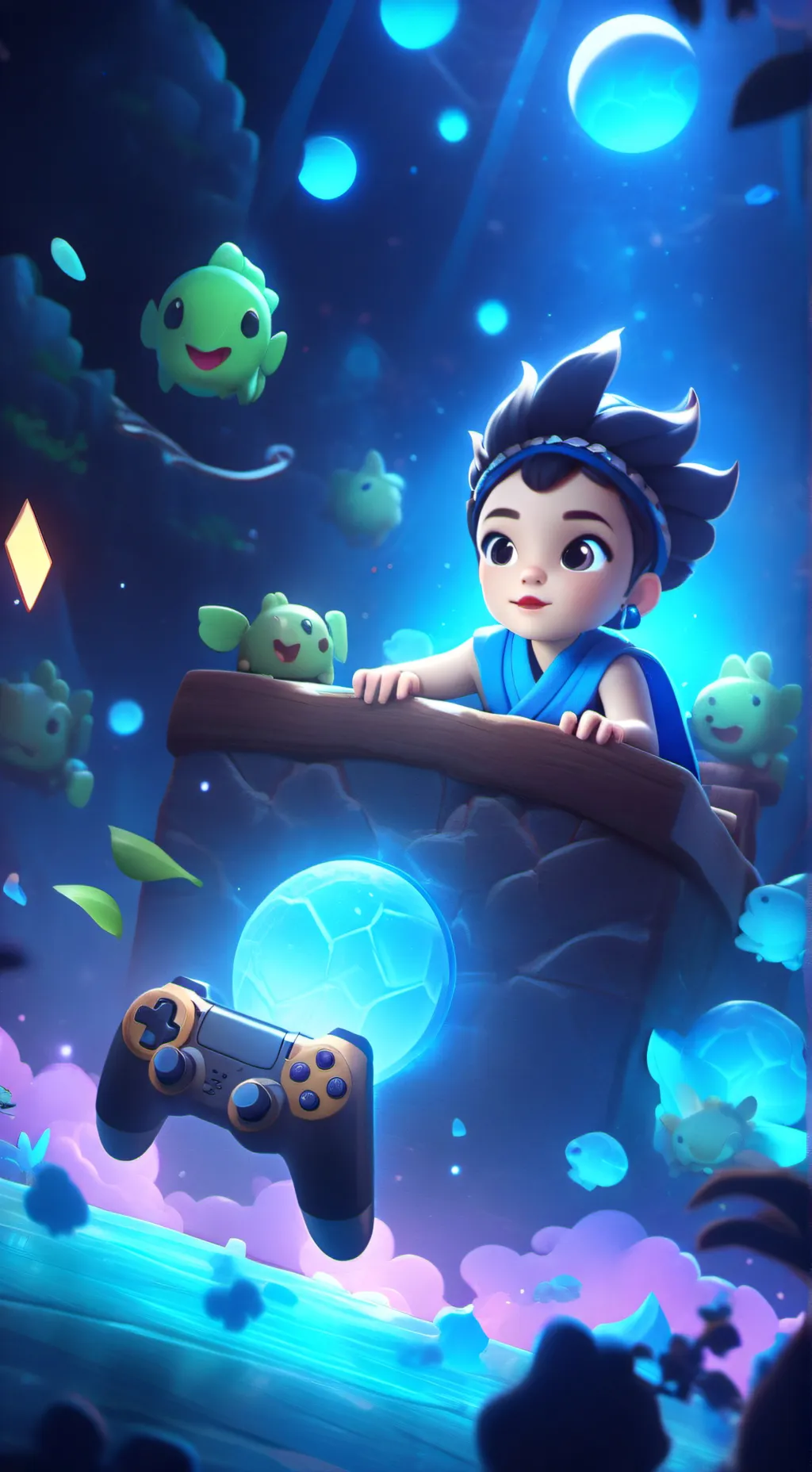 ai character: Gabriel x cata background