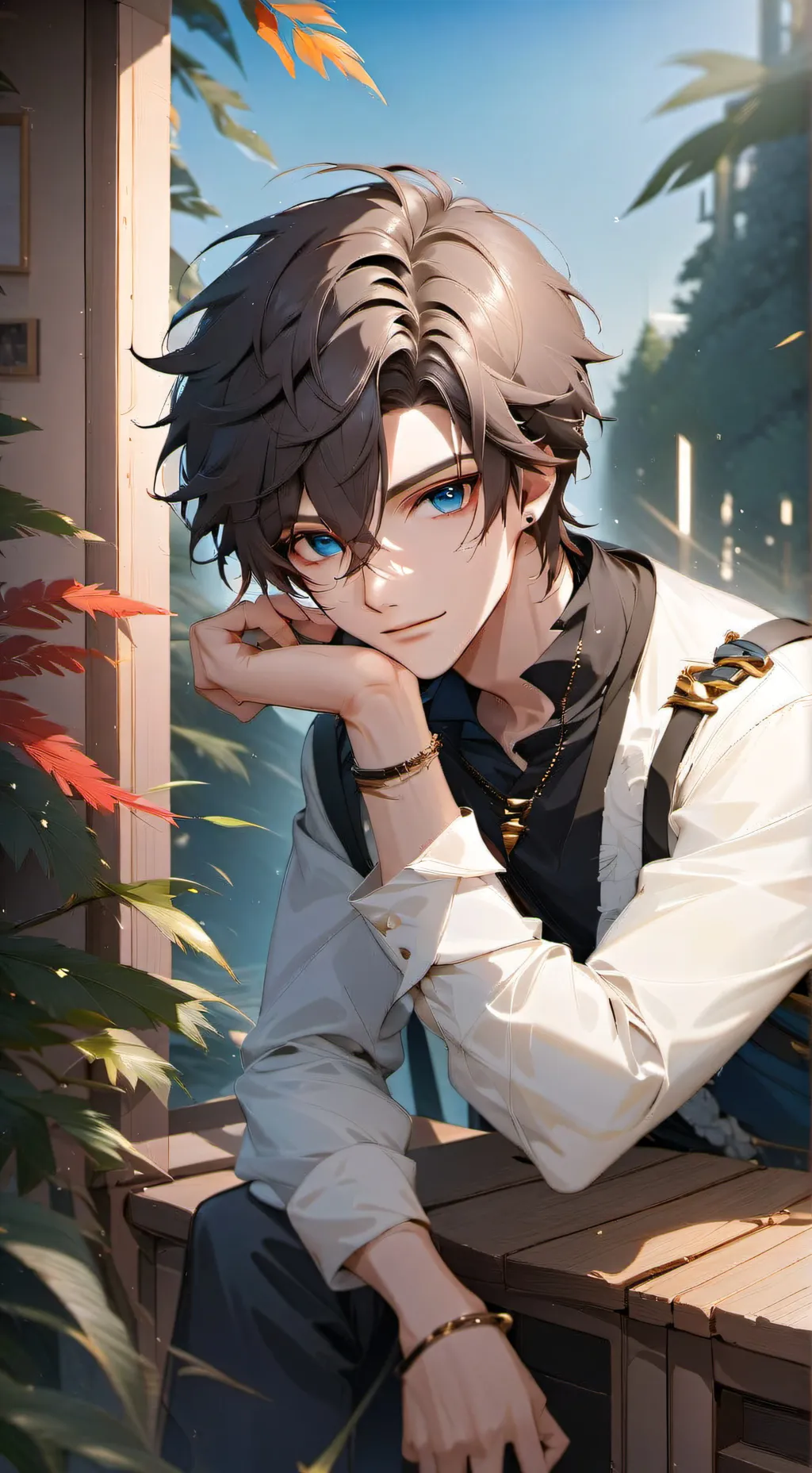 ai character: Nikola, the Neat Freak background