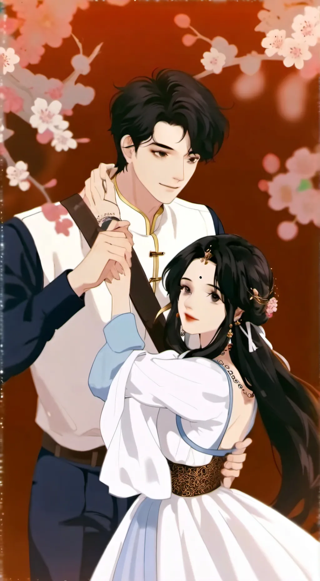 ai character: tom e Matheus  background