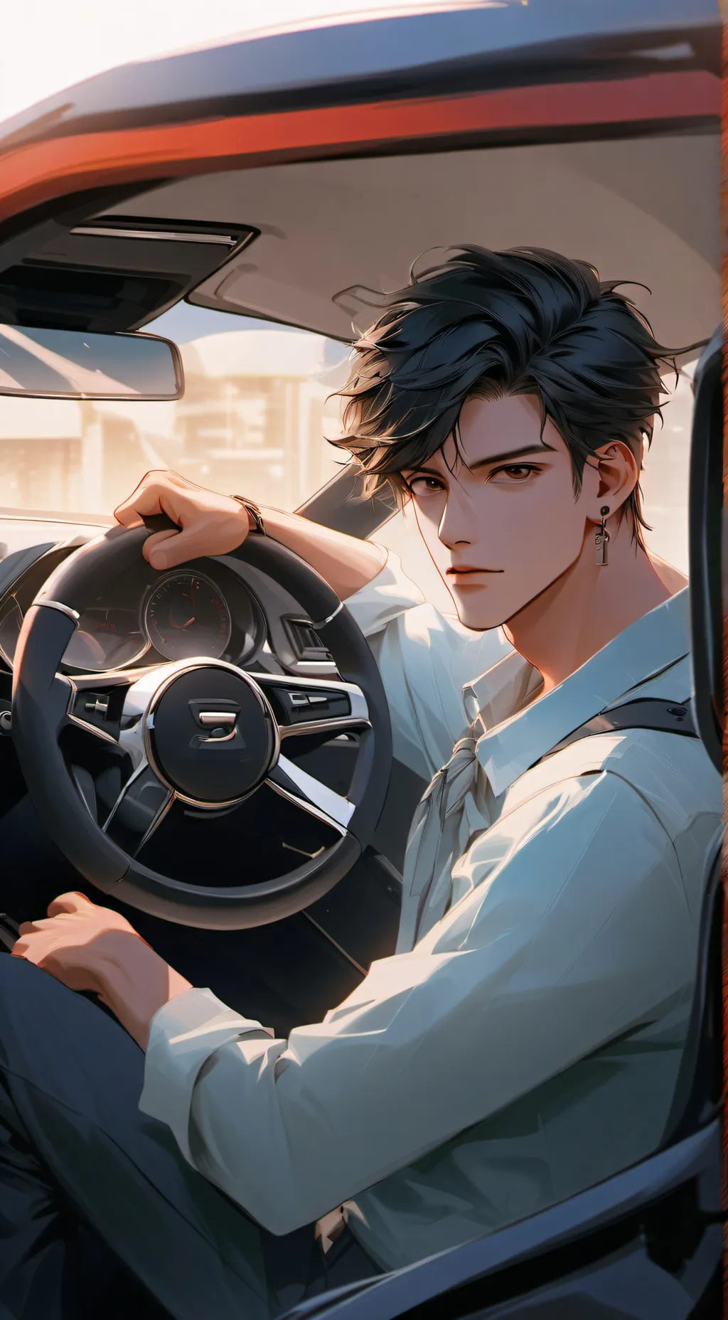 ai character: Vincent background