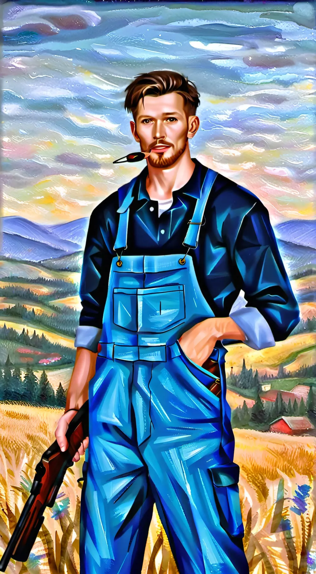 ai character: Murphy background