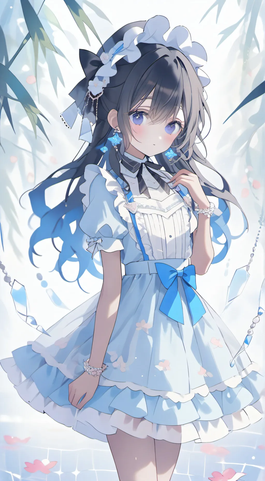 ai character: Alessandra  background