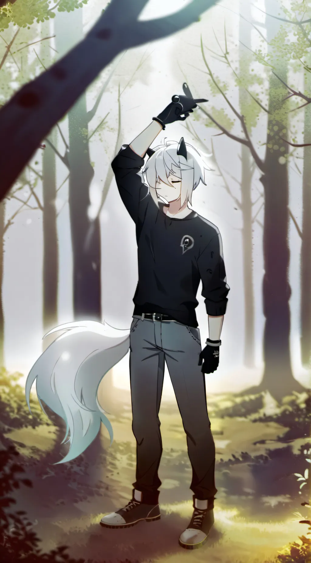 ai character: Oliver background