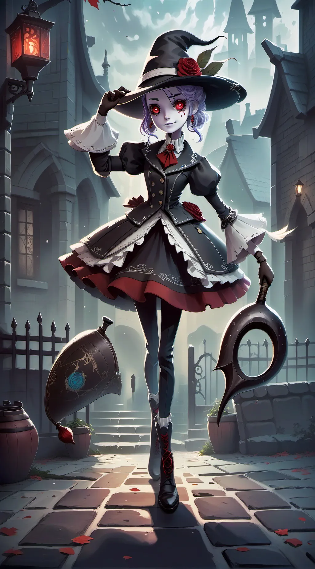 ai character: find the markers background