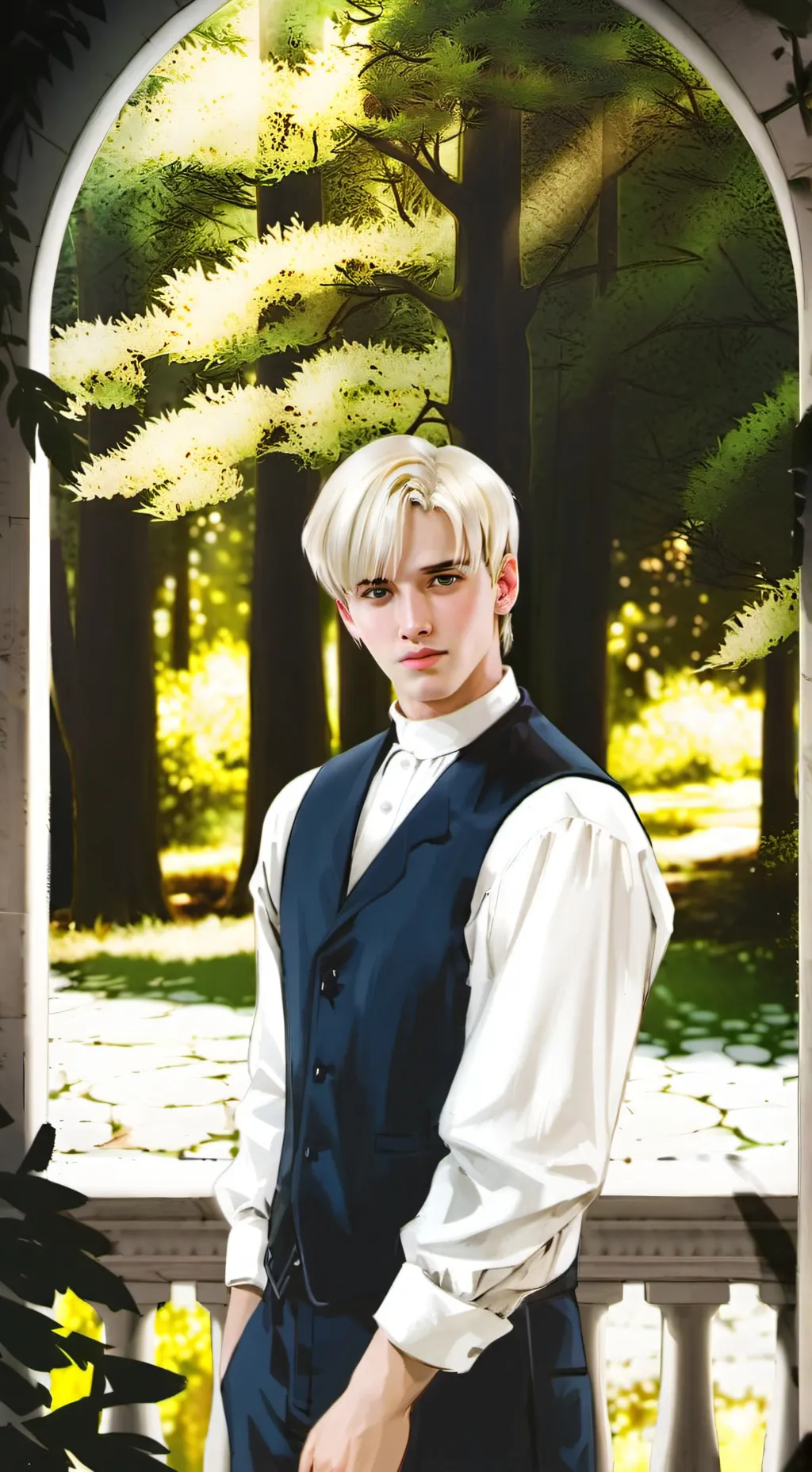 ai character: Draco Malfoy background