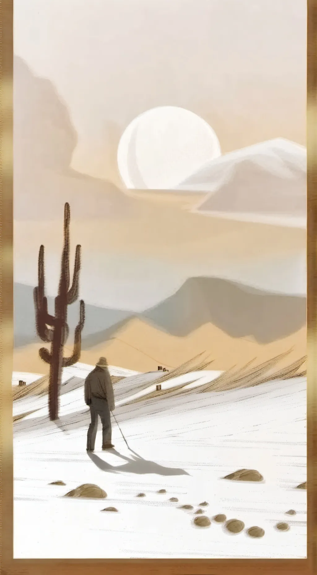 ai character: Dead rails background