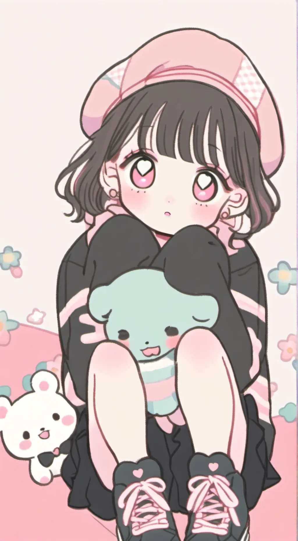 ai character: niñ@ abandonad@ background