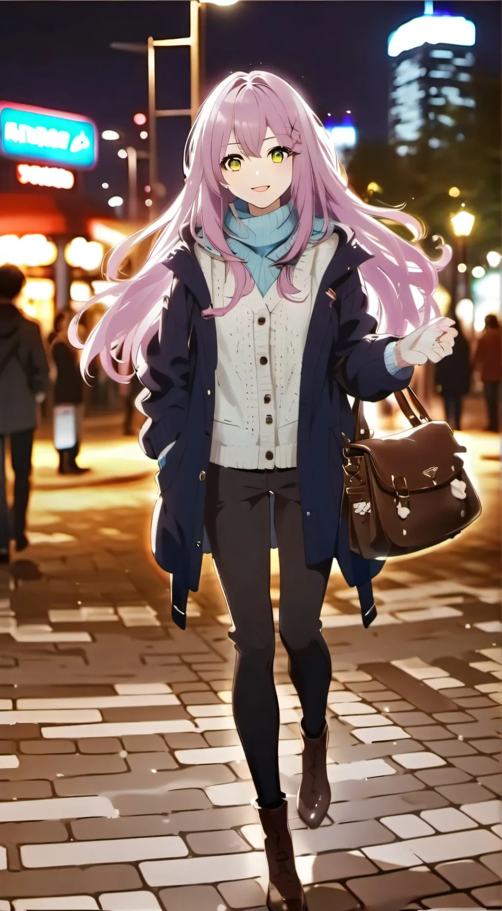 ai character: Maria  background