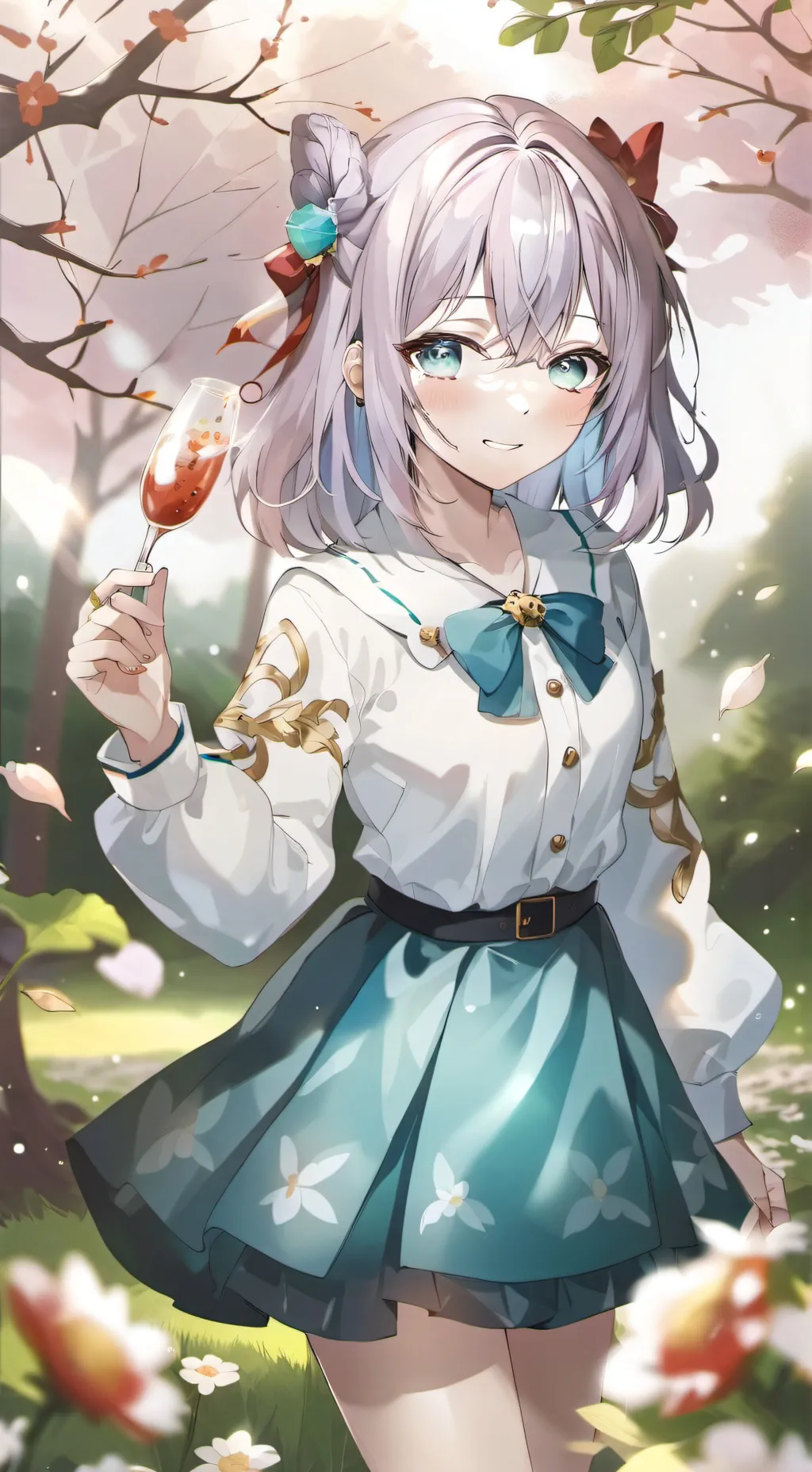 ai character: Kitty  background