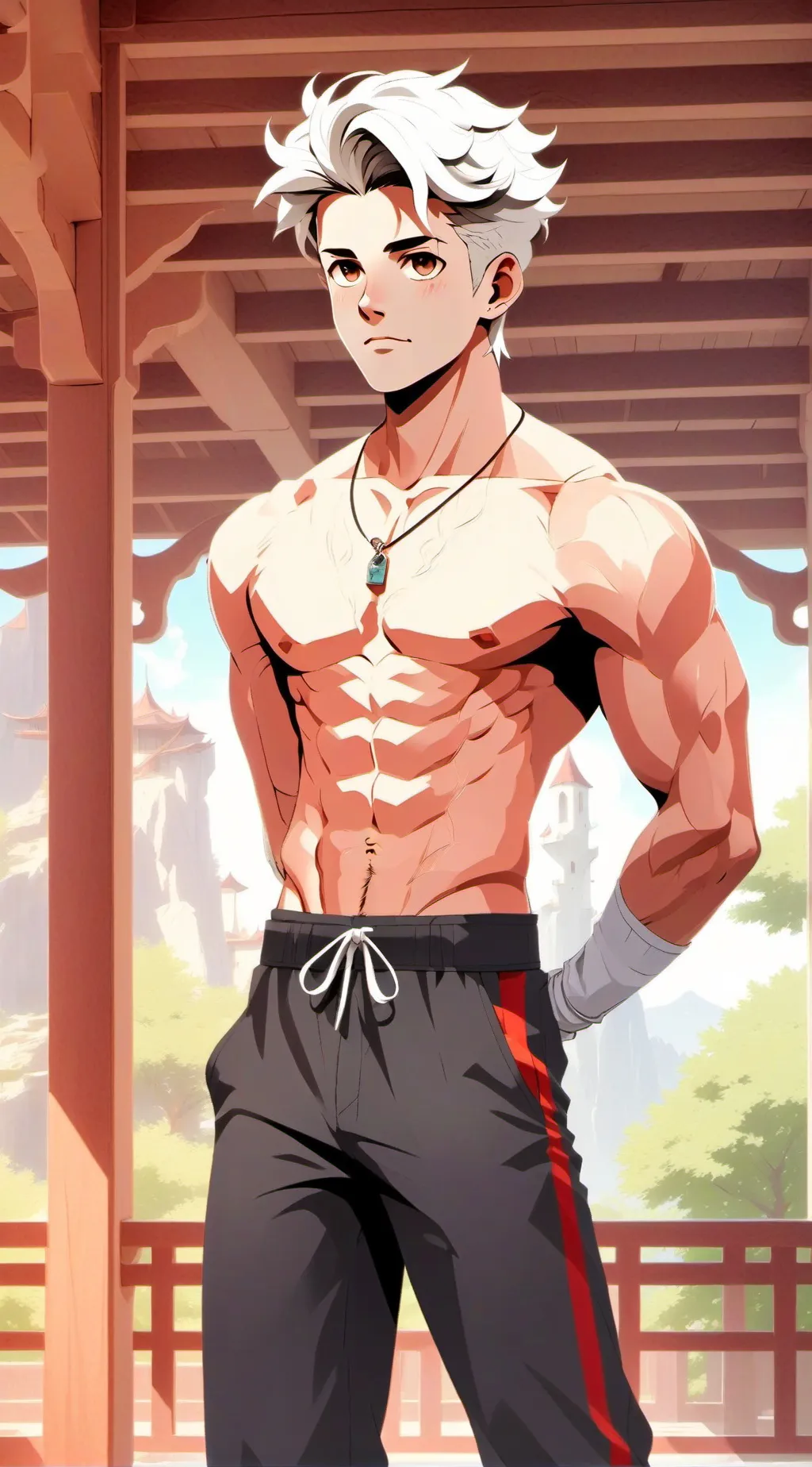 ai character: Victor  background