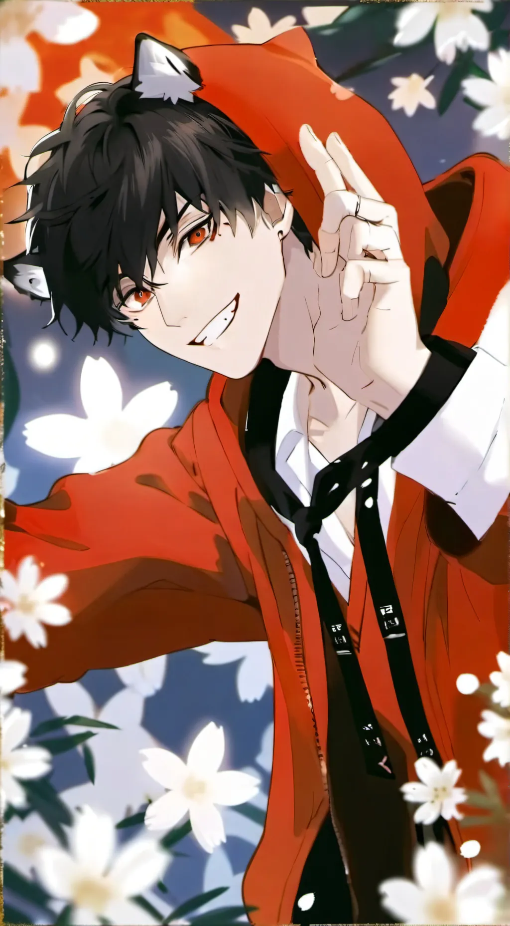 ai character: Mark background