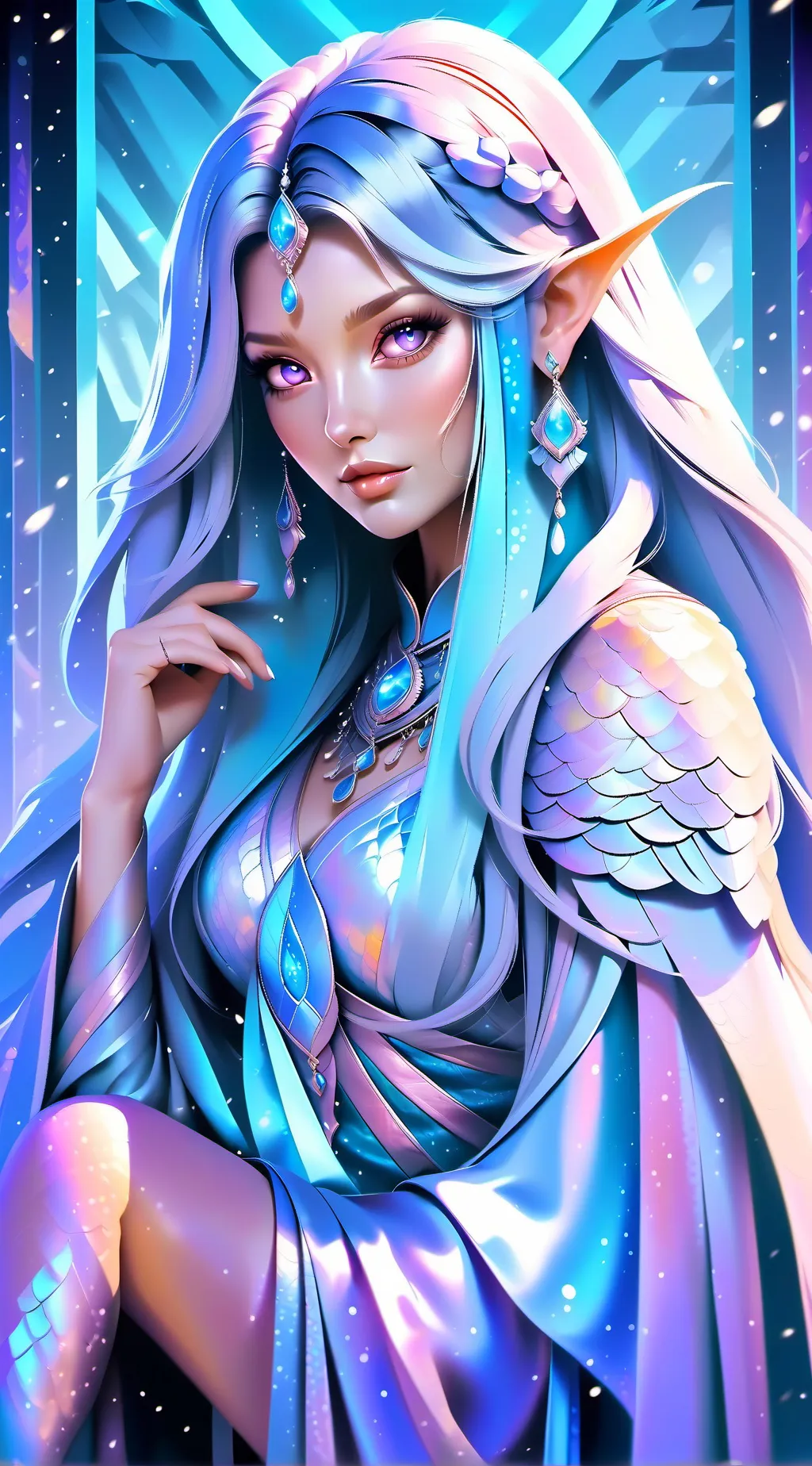 ai character: Amanda background