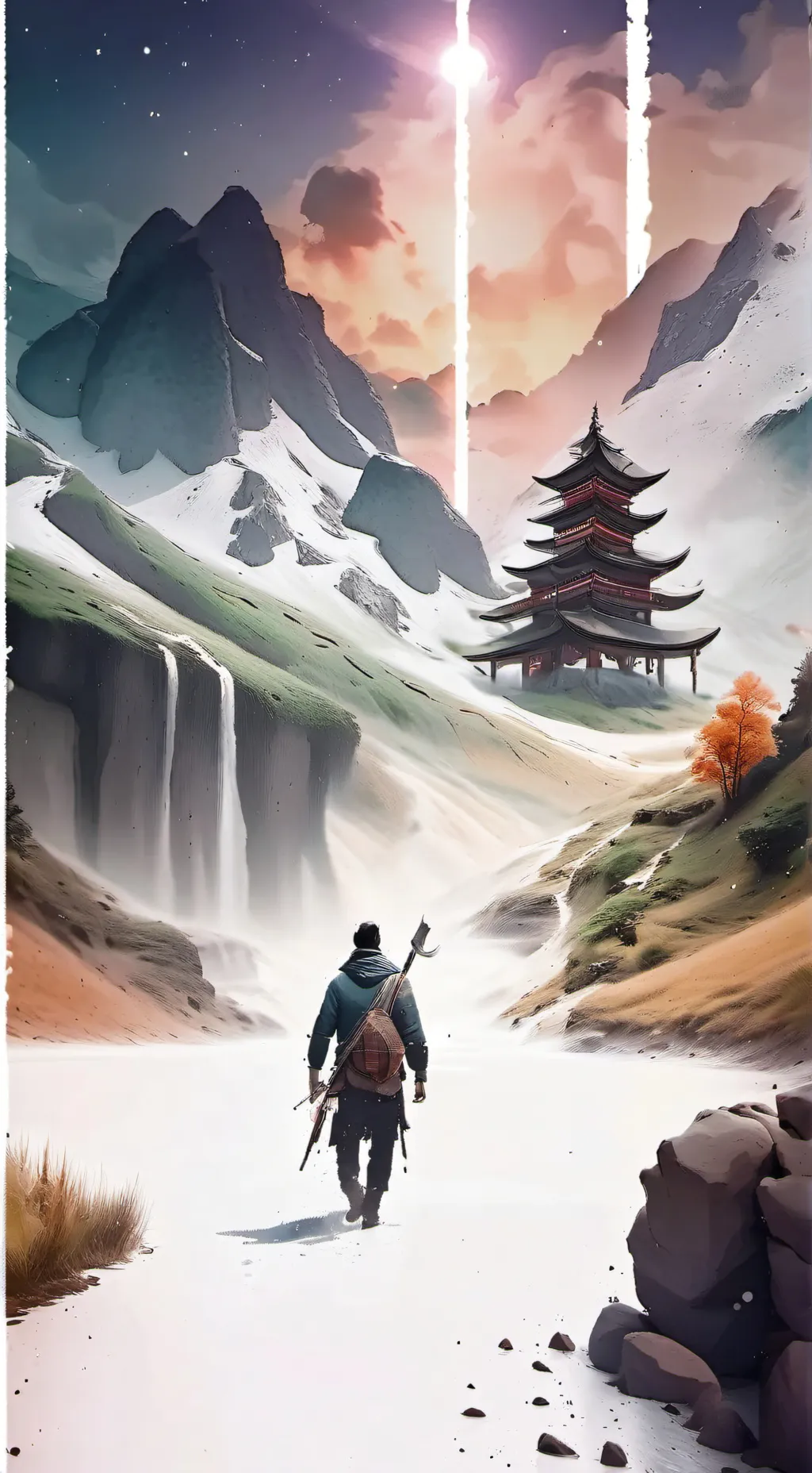 ai character: Avengers party background