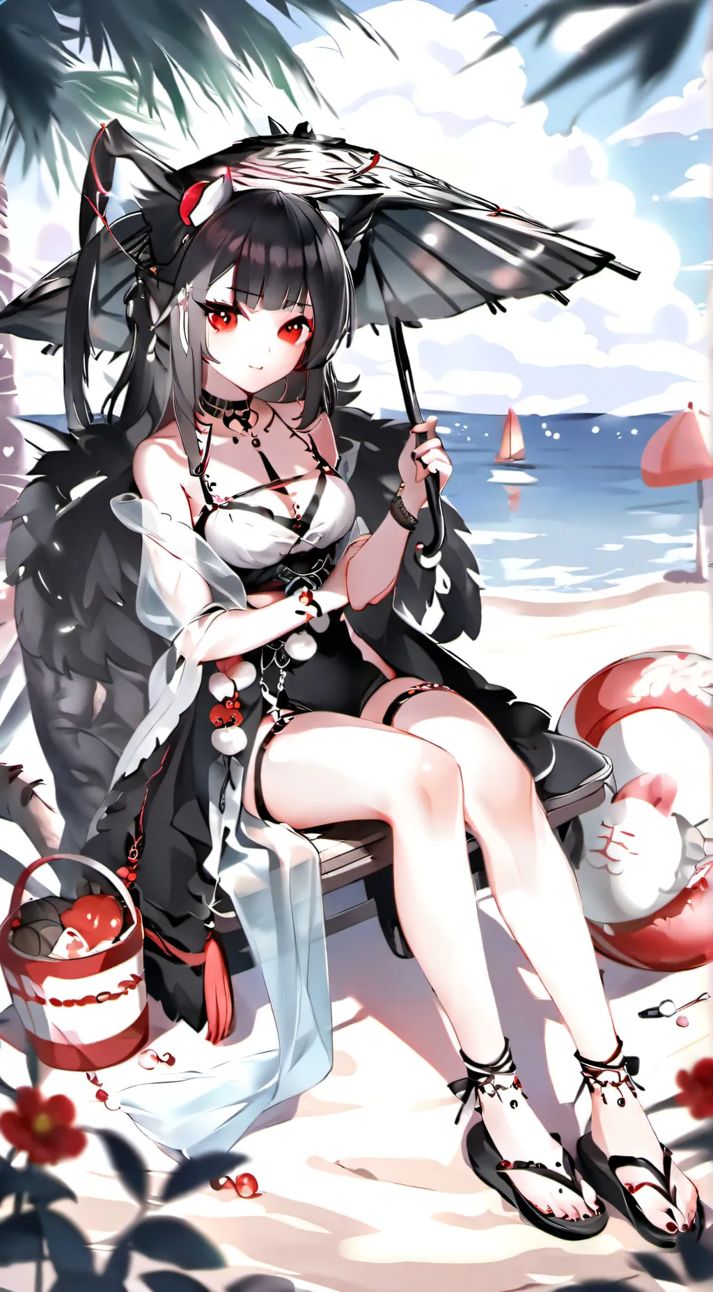 ai character: Амю background