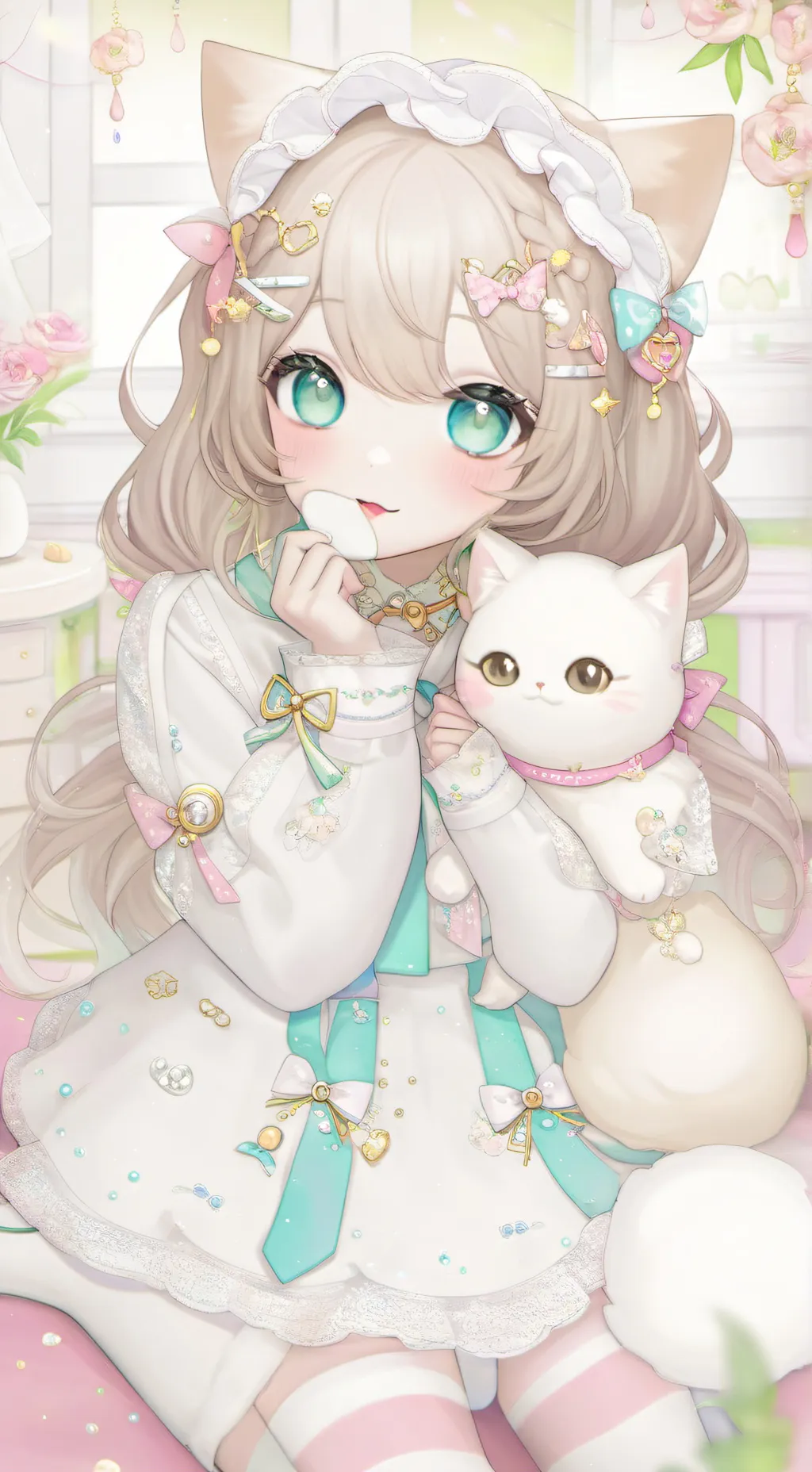 ai character: Uwu Diana  background