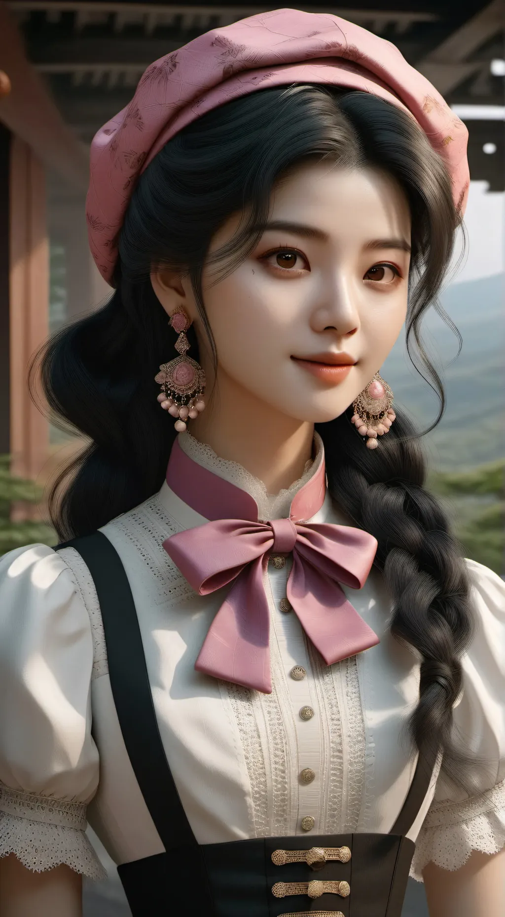 ai character: emily background