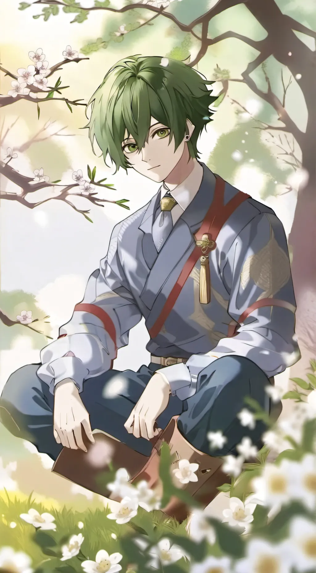 ai character: Bakugo background