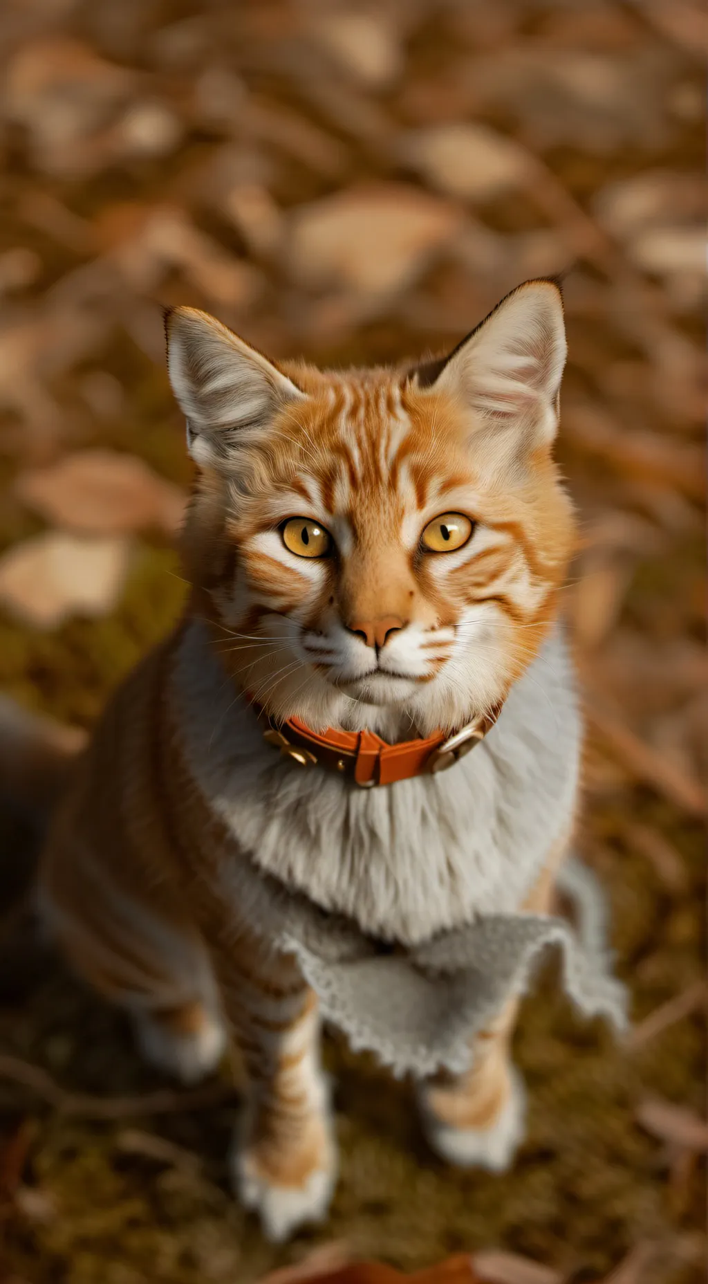 ai character: MANDARINA background