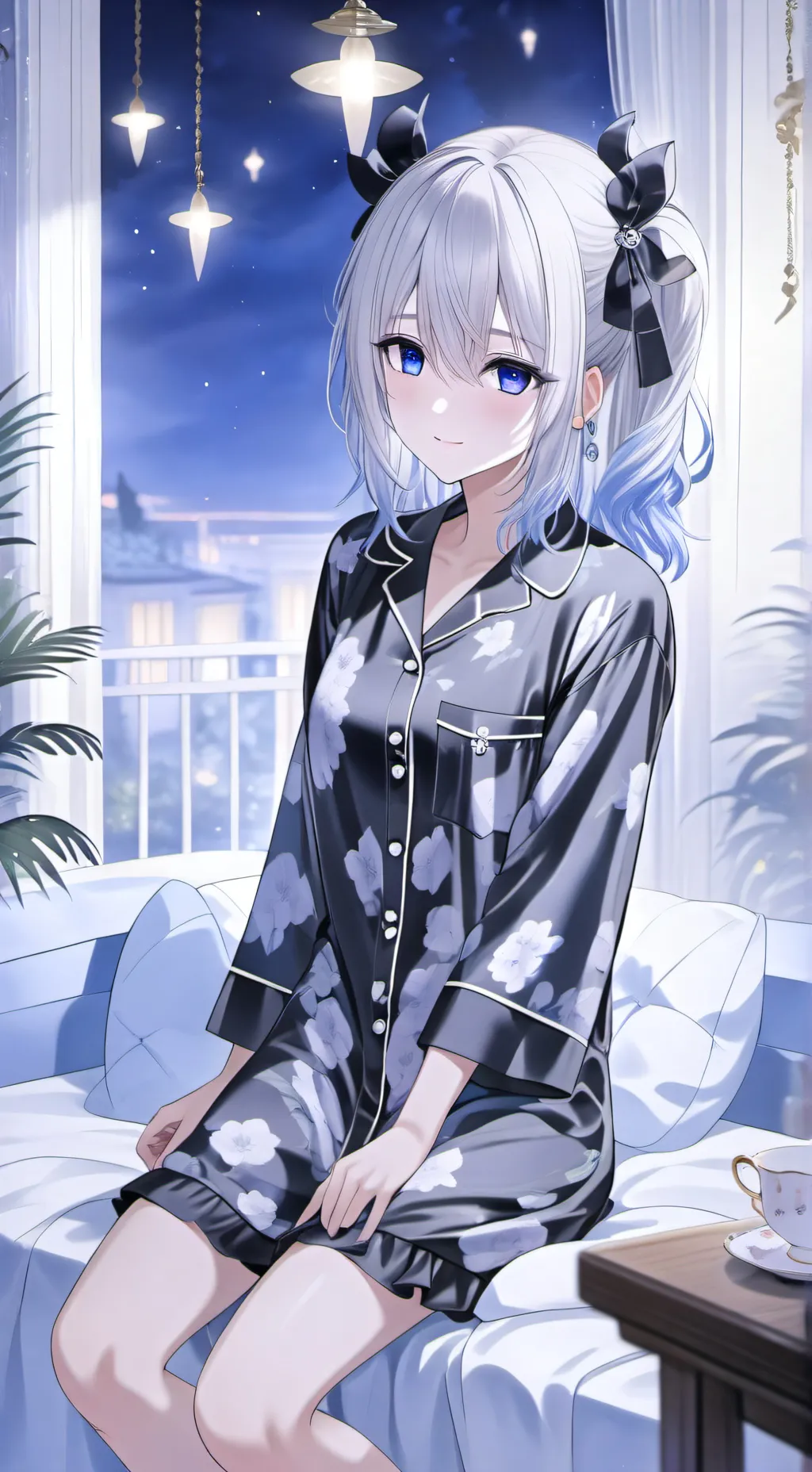 ai character: Hh background