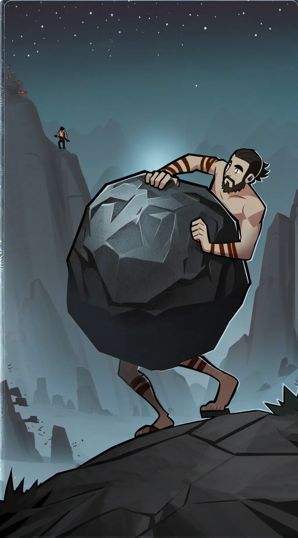 ai character: Grass. background