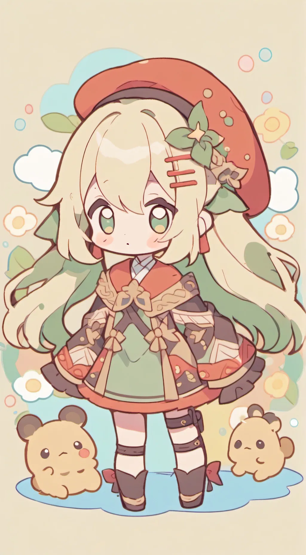 ai character: Weirdo background