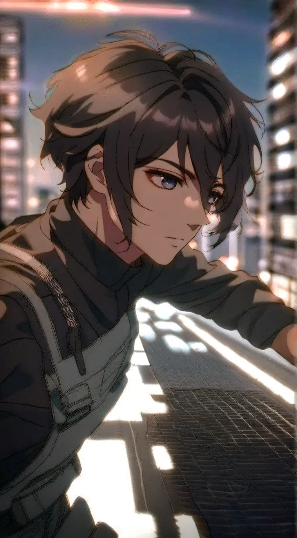 ai character: Deln background