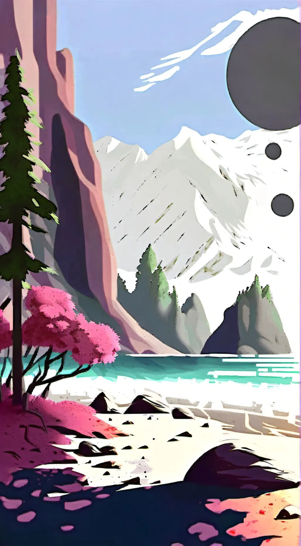 ai character: Universo unpaper background