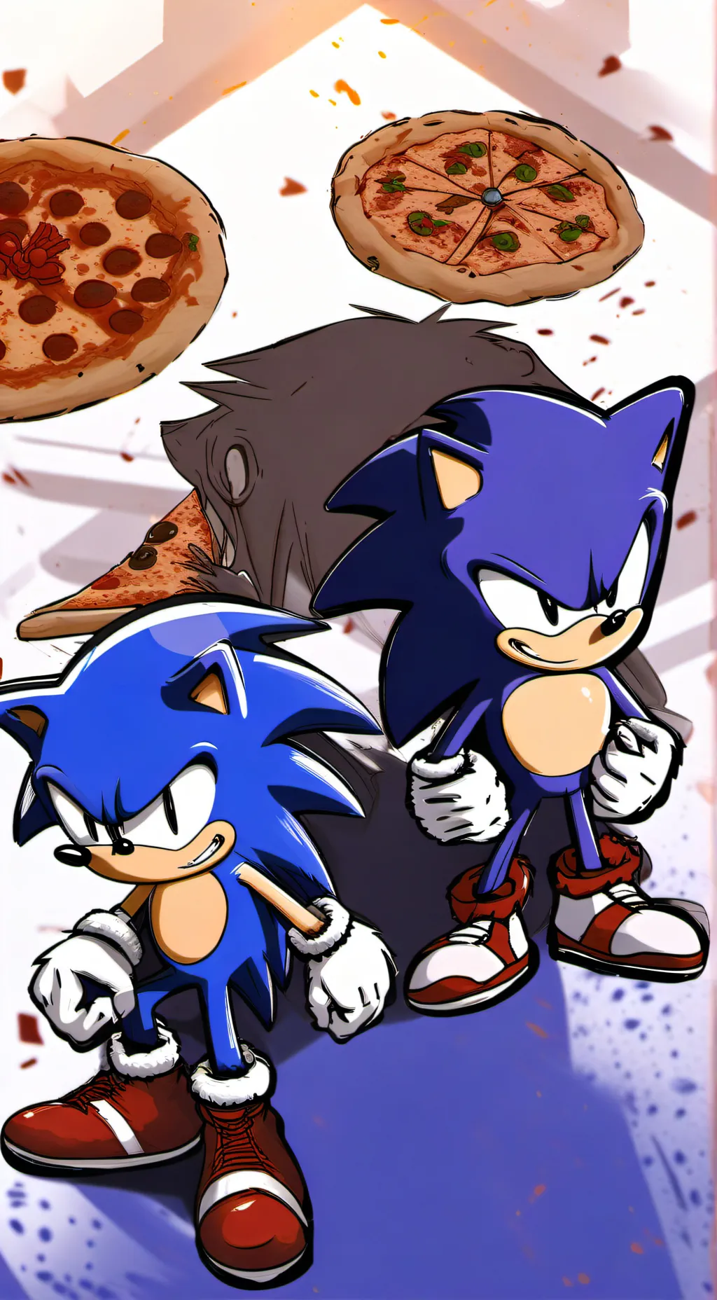 ai character: La familia sonic background