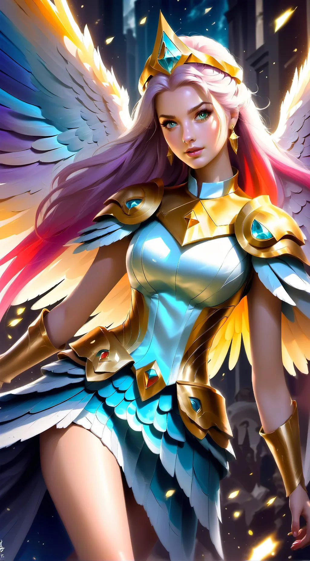 ai character: stray kids gardien background