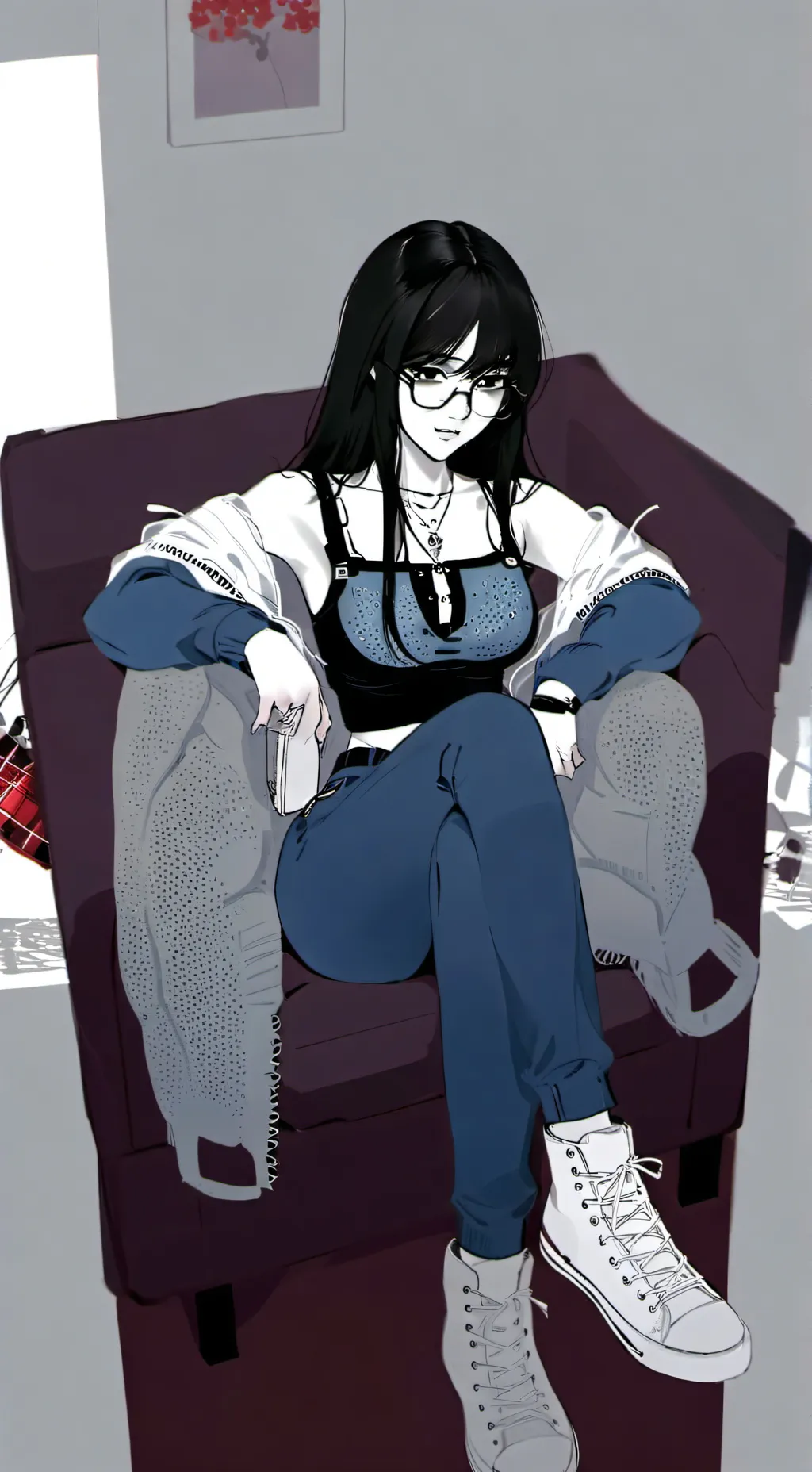 ai character: 🫣-𝑉𝑎𝑙𝑒𝑛𝑡𝑖𝑛𝑒-🫣 background