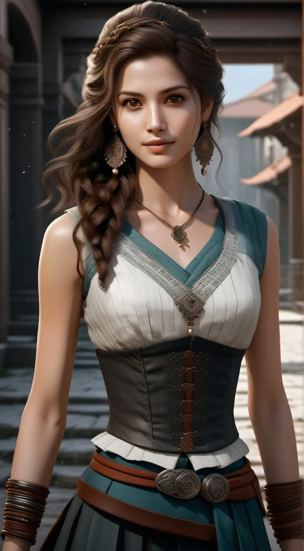 ai character: Kayla background