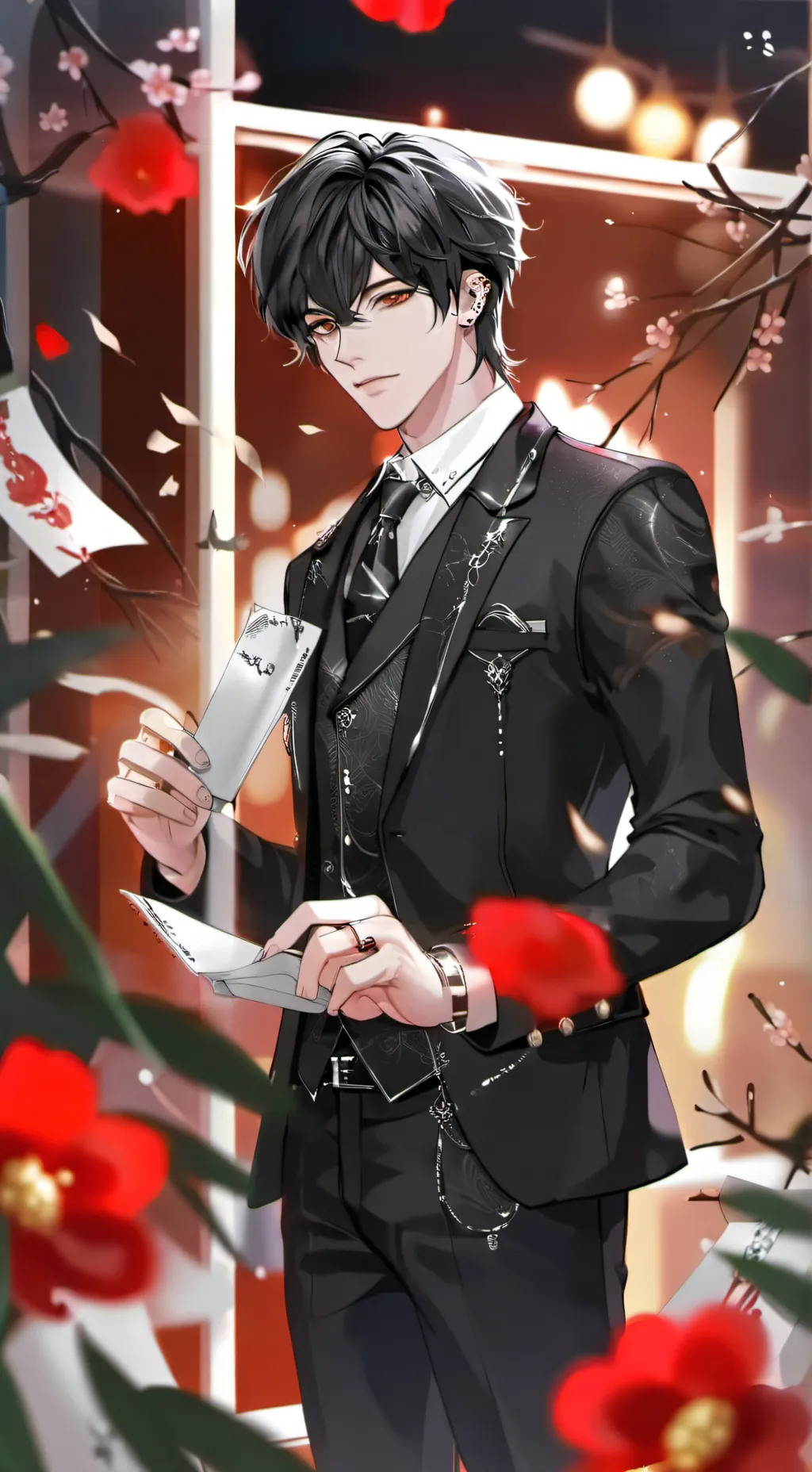 ai character: 🧧Noah🧧 background