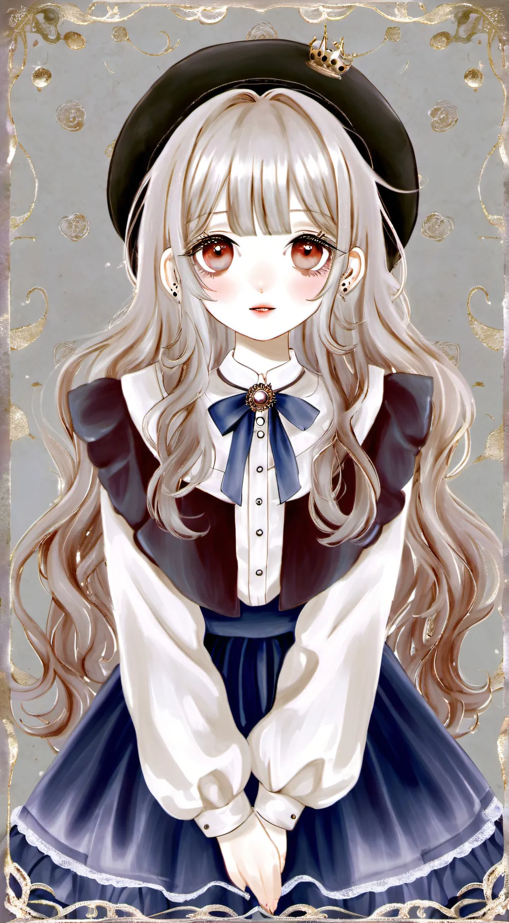 ai character: Mha your school background