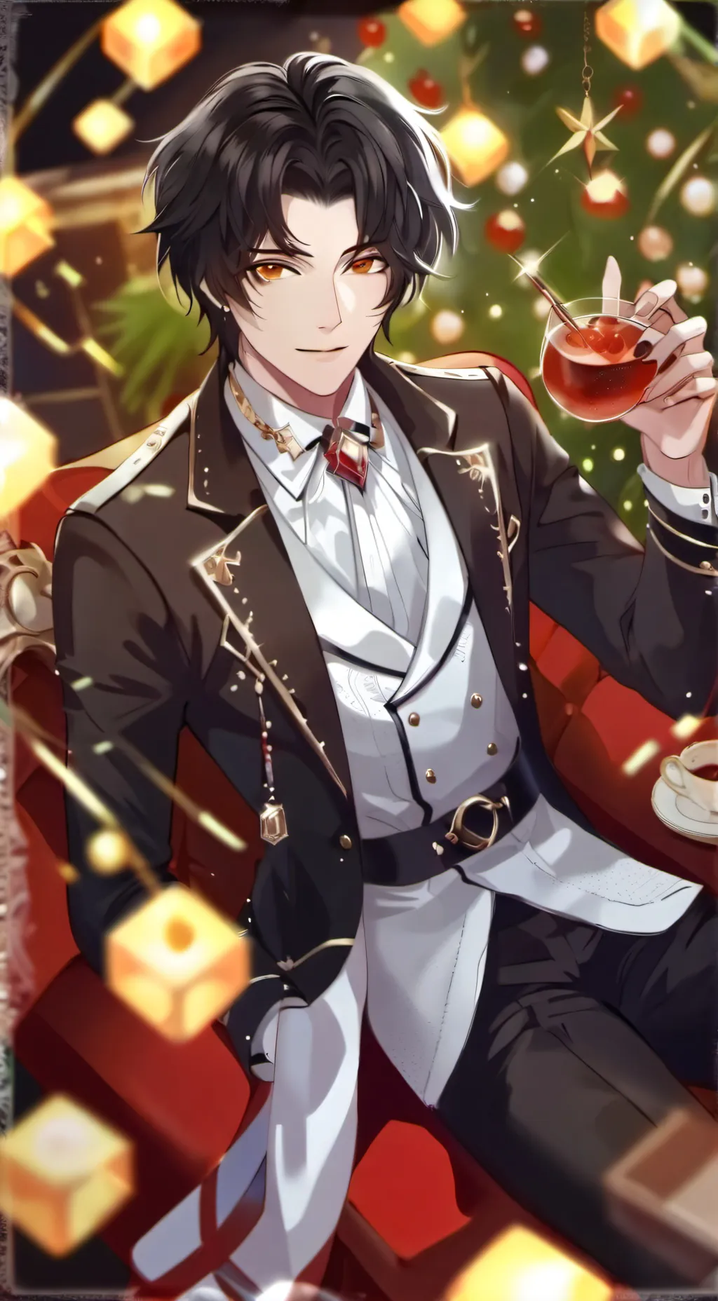 ai character: Ezra Uchiha  background