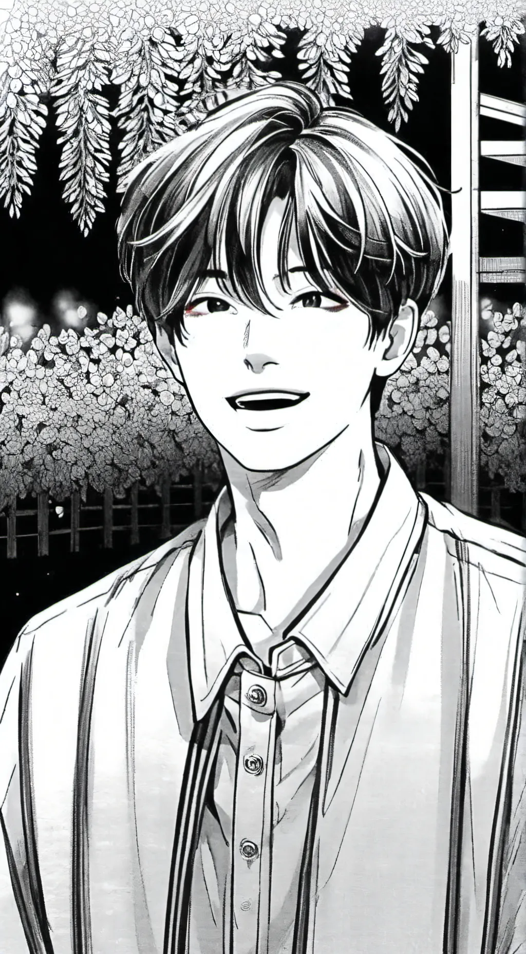 ai character: Seungmin  background