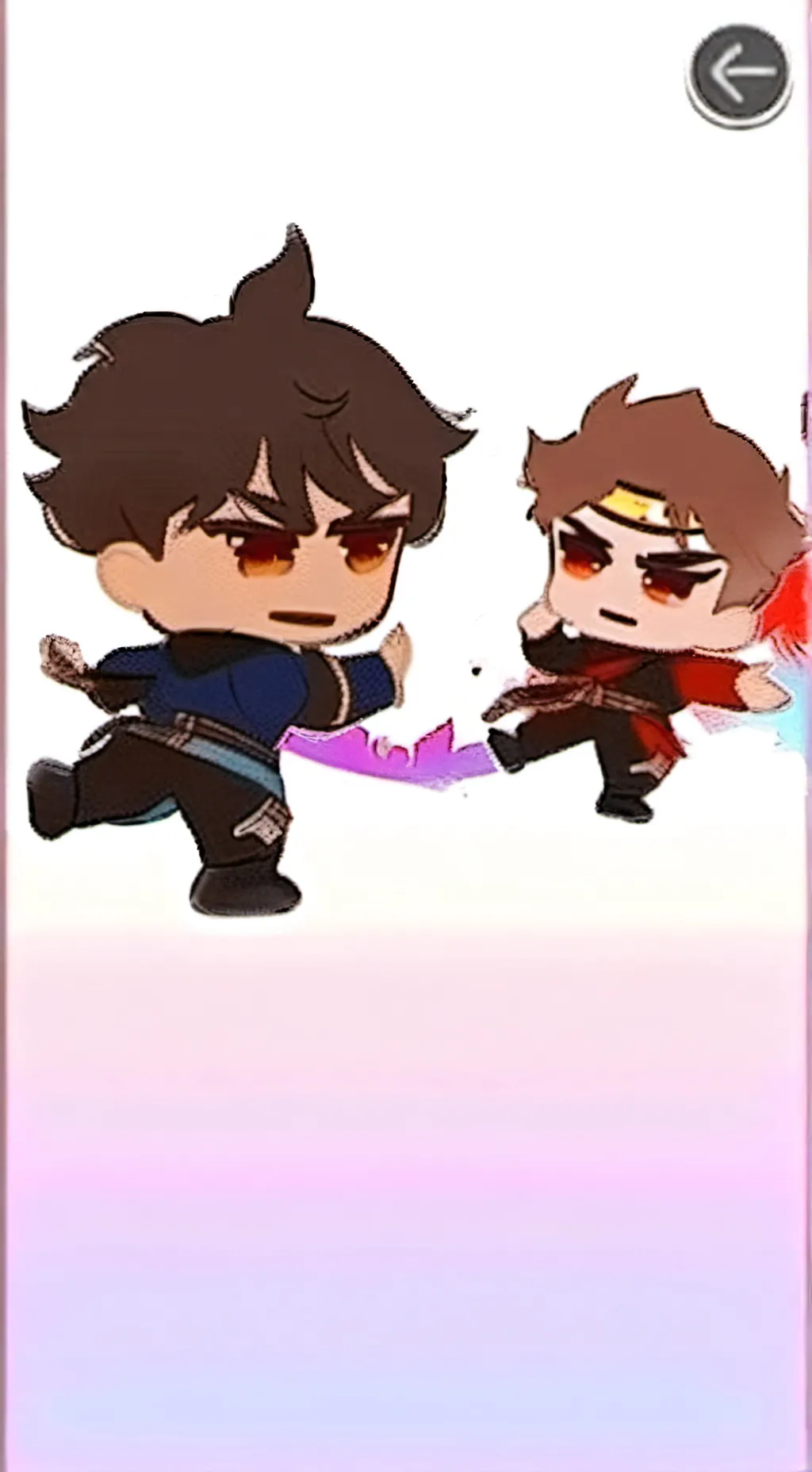 ai character: 💙nabi x Santi ❤️ background