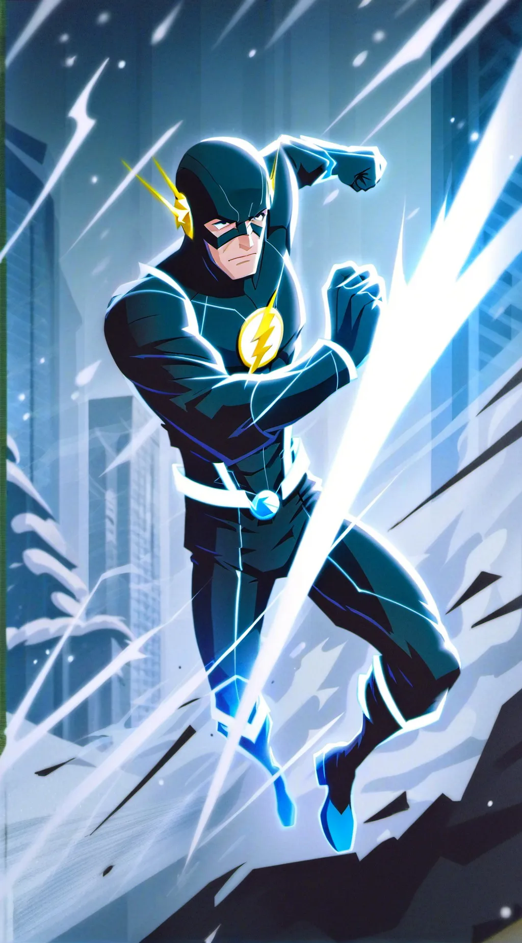 ai character: Y/n  Barry Zor-El background