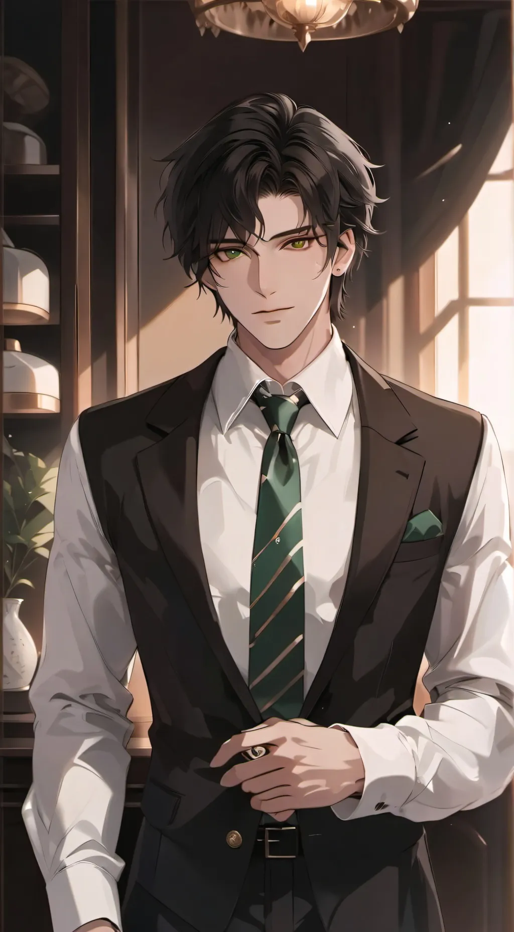 ai character: 𝙼𝚒𝚔𝚎⛓️‍💥 background