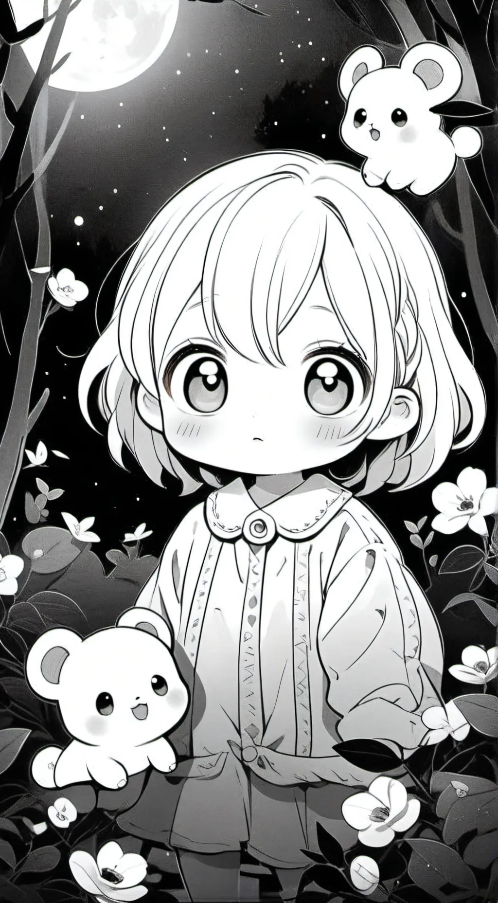 ai character: 🍬mollybaby sis 💕 🍧 background