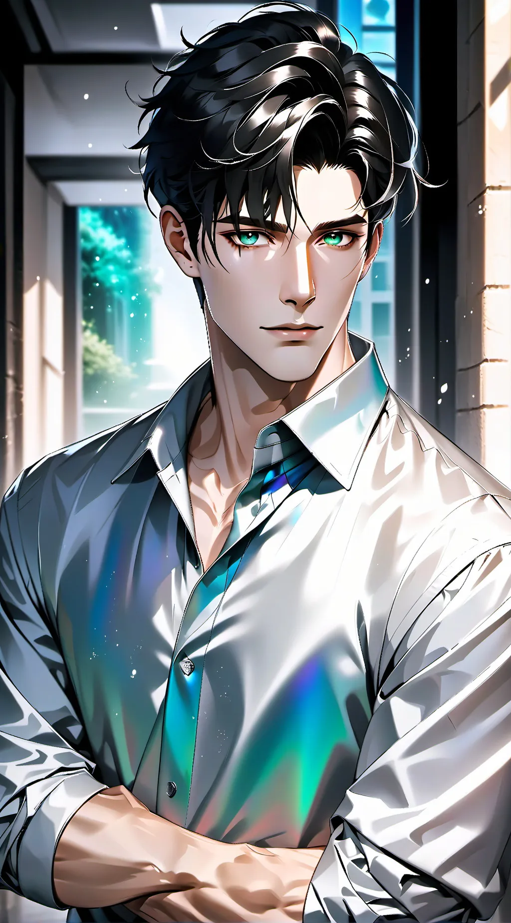 ai character: Ezra background