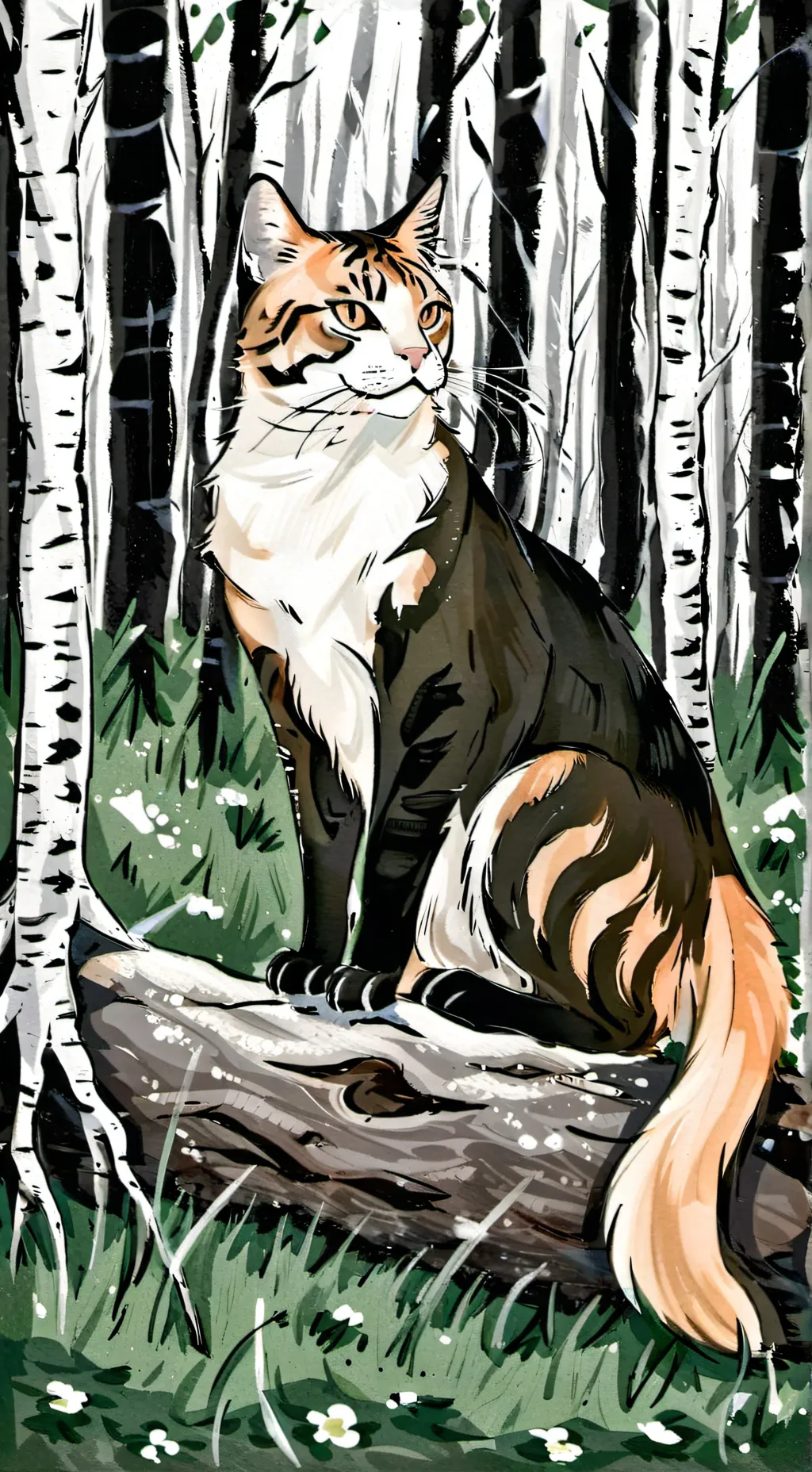 ai character: Ebony-claw background