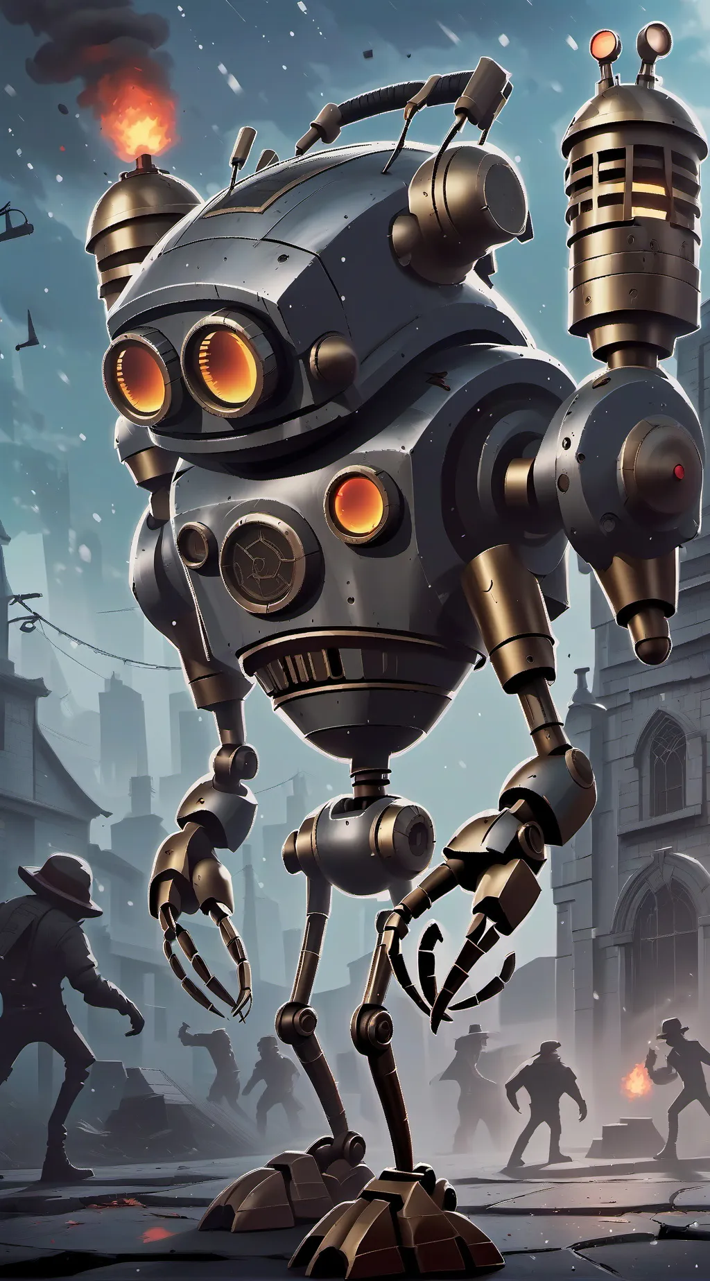 ai character: RECORE background